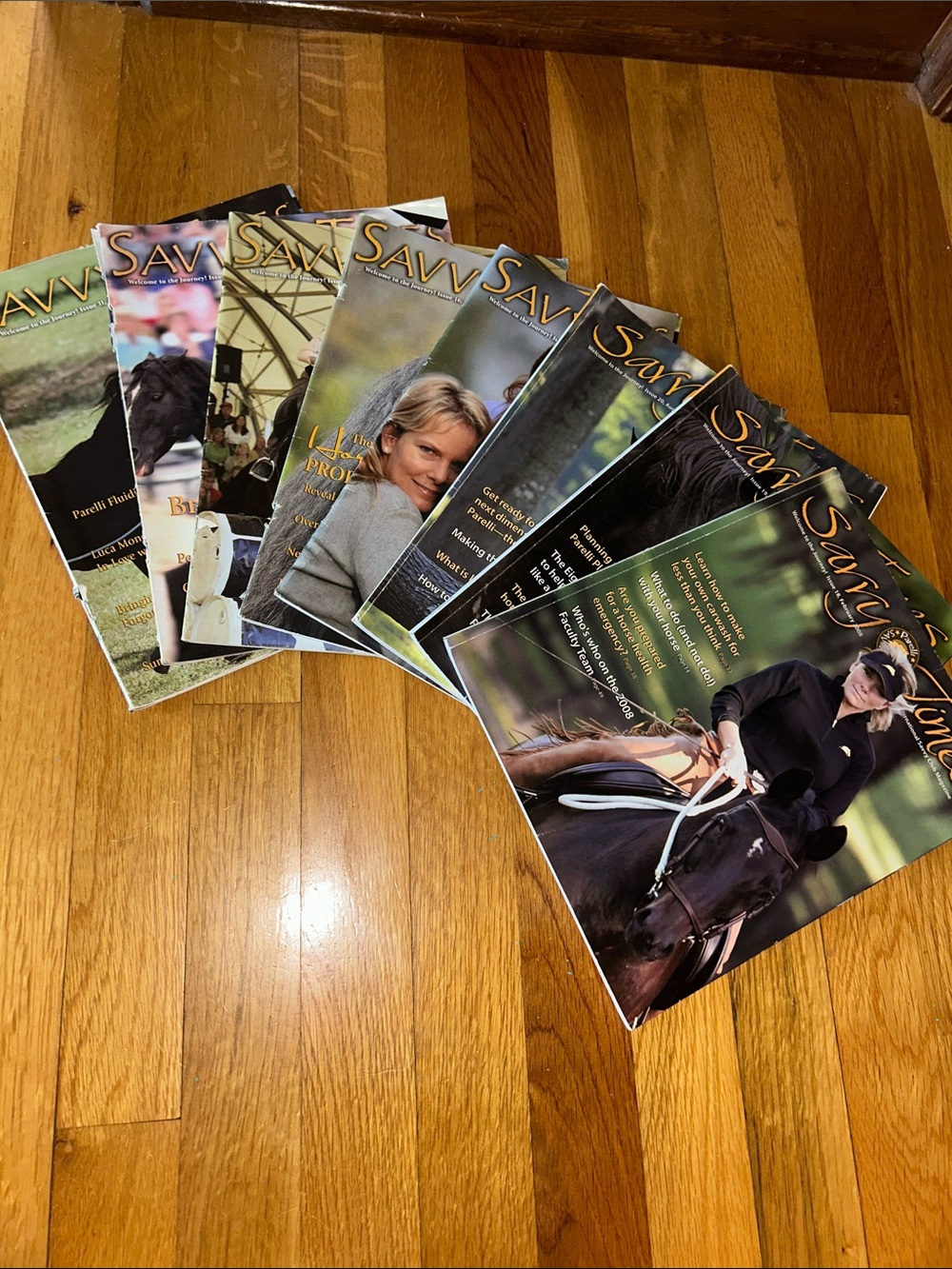 Parelli Natural Horsemanship Savvy Club Magazines 2006-2008